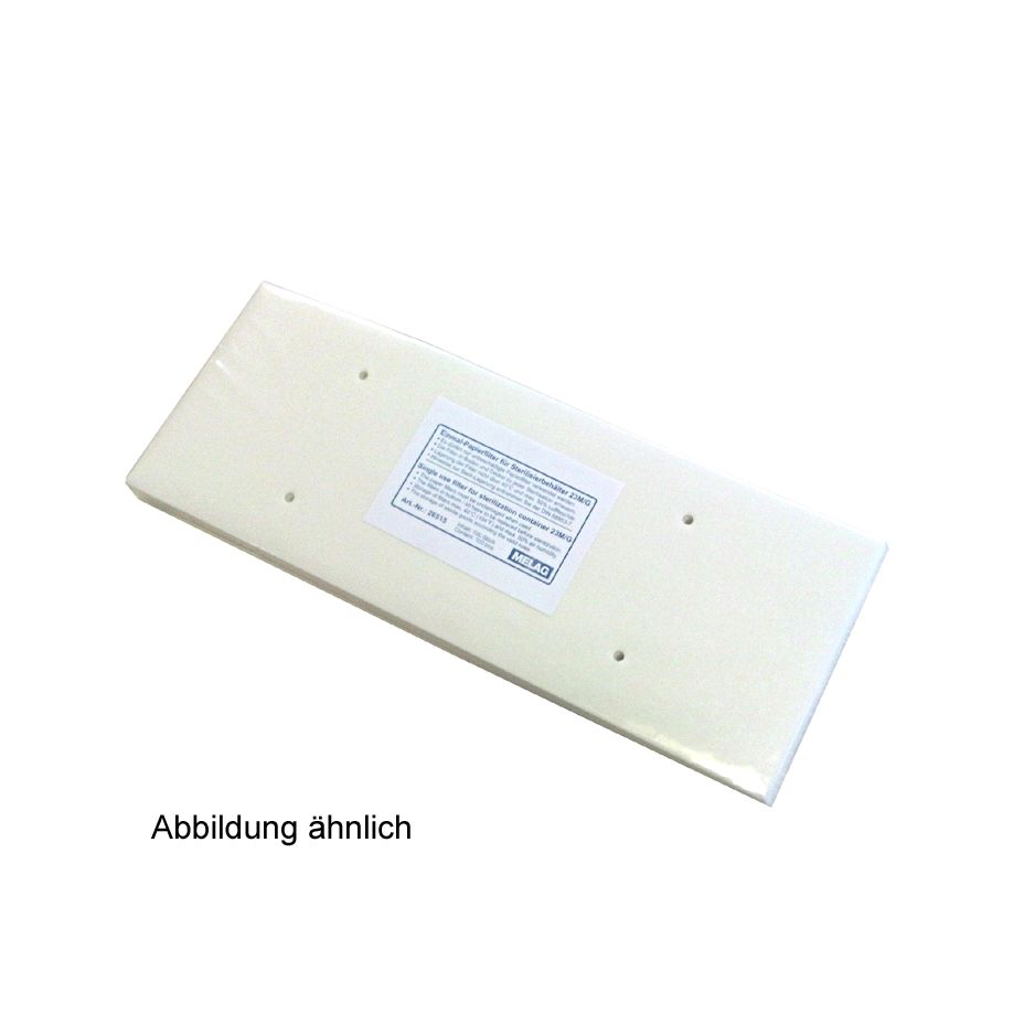 Einmal-Papierfilter für Sterilisier-Behälter - Typ 15K, LxB 11,5 x 10,5 cm