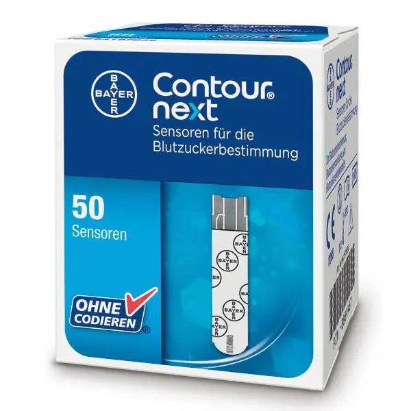 Contour Next Sensoren zur Blutzucker-Messung mit dem Blutzuckermessgerät Contour XT