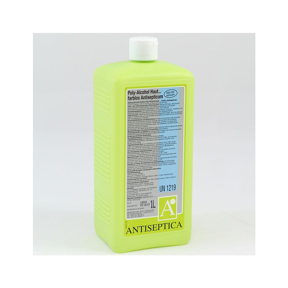 Poly-Alcohol - Farbloses Haut-Antisepticum