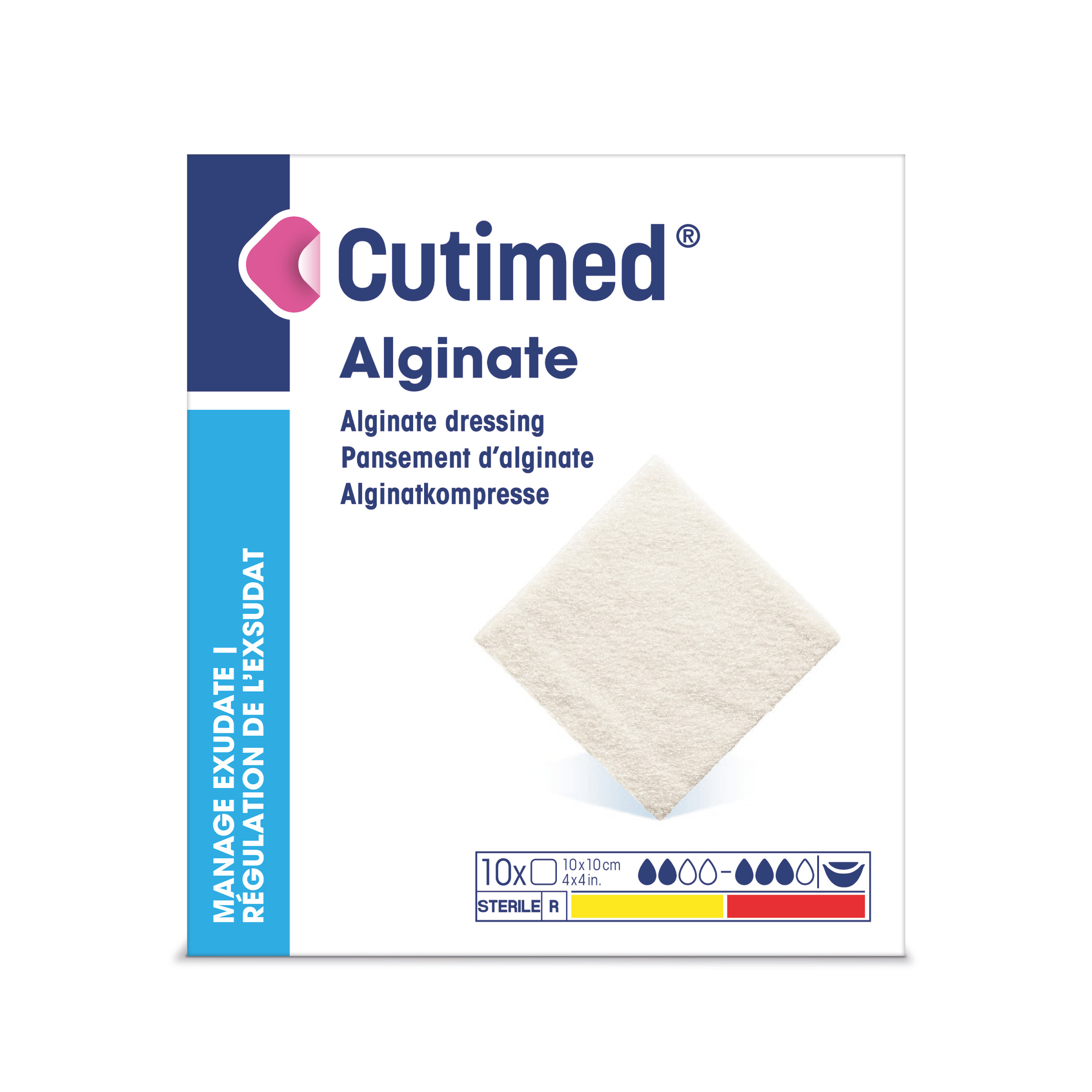 Cutimed Alginate - Kompressen aus Calcium-Natriumalginat