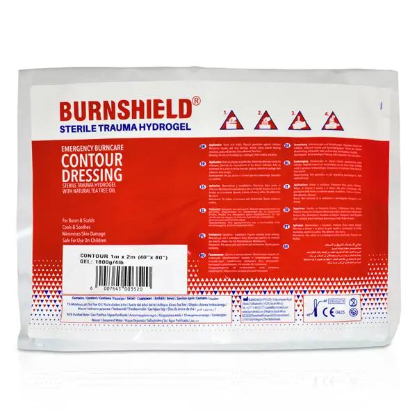 Burnshield Contour Single Kit - Schnelle Hilfe bei Brandverletzungen