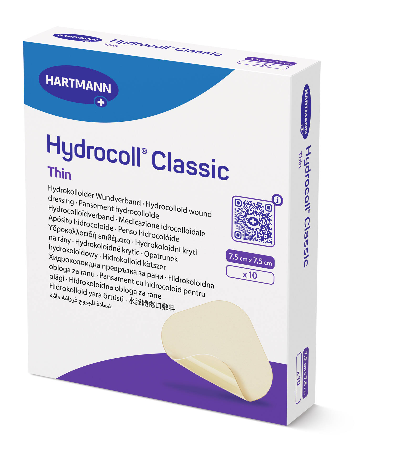 Hartmann Hydrocoll Classic Thin - Hydrokollid-Verband für die feuchte Wundbehandlung