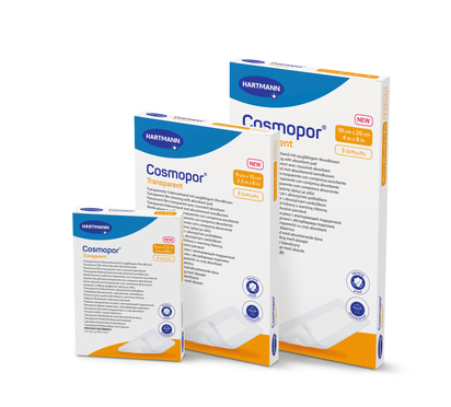 COSMOPOR transparent - steriler Folienverband, selbstklebend, wasserdicht
