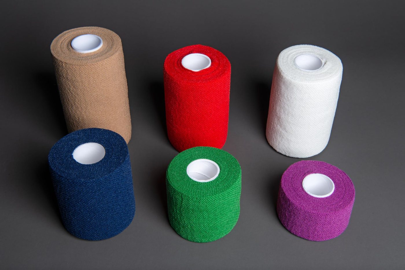 Medihaft 5 m x 6 cm - Kohäsive Binden für z.B. Stütz- und Entlastungsverbände