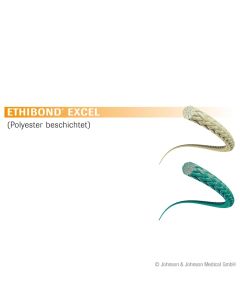 Ethibond Excel - grün geflochtenes, nicht resorbierbares Nahtmaterial