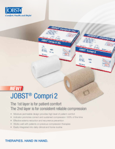 JOBST Compri2 lite - Zweilagiges Kompressionssystem aus Polsterbinde + Kurzzugbinde