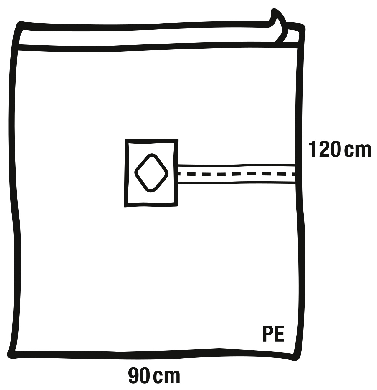 Hartmann Foliodrape Epiduraltücher-/Anästhesietücher - Steril 90 x 120 cm