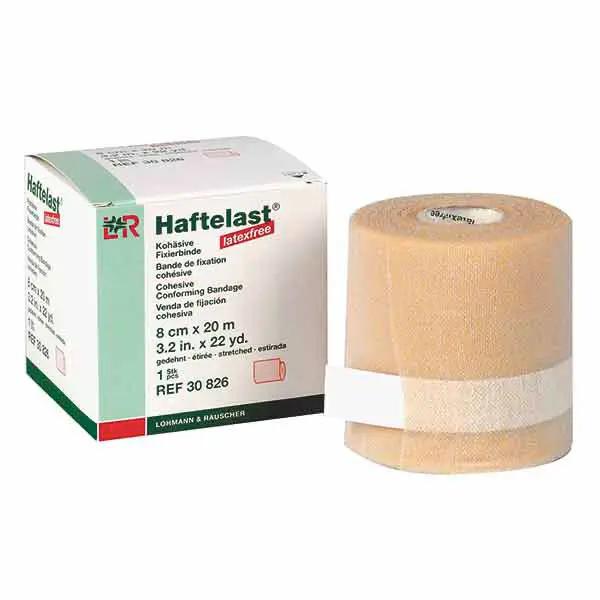 Haftelast latexfrei - Kohäsive, elastische Fixier- und Stützbinde, auf sich selbst haftend