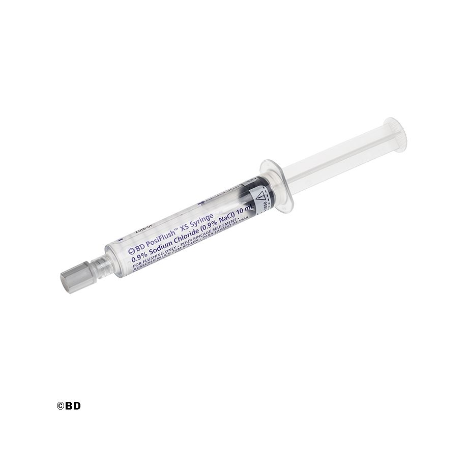 PosiFlush XS Spülsystem mit 10 ml NaCl 0,9 % - zum Spülen intravenöser Katheter