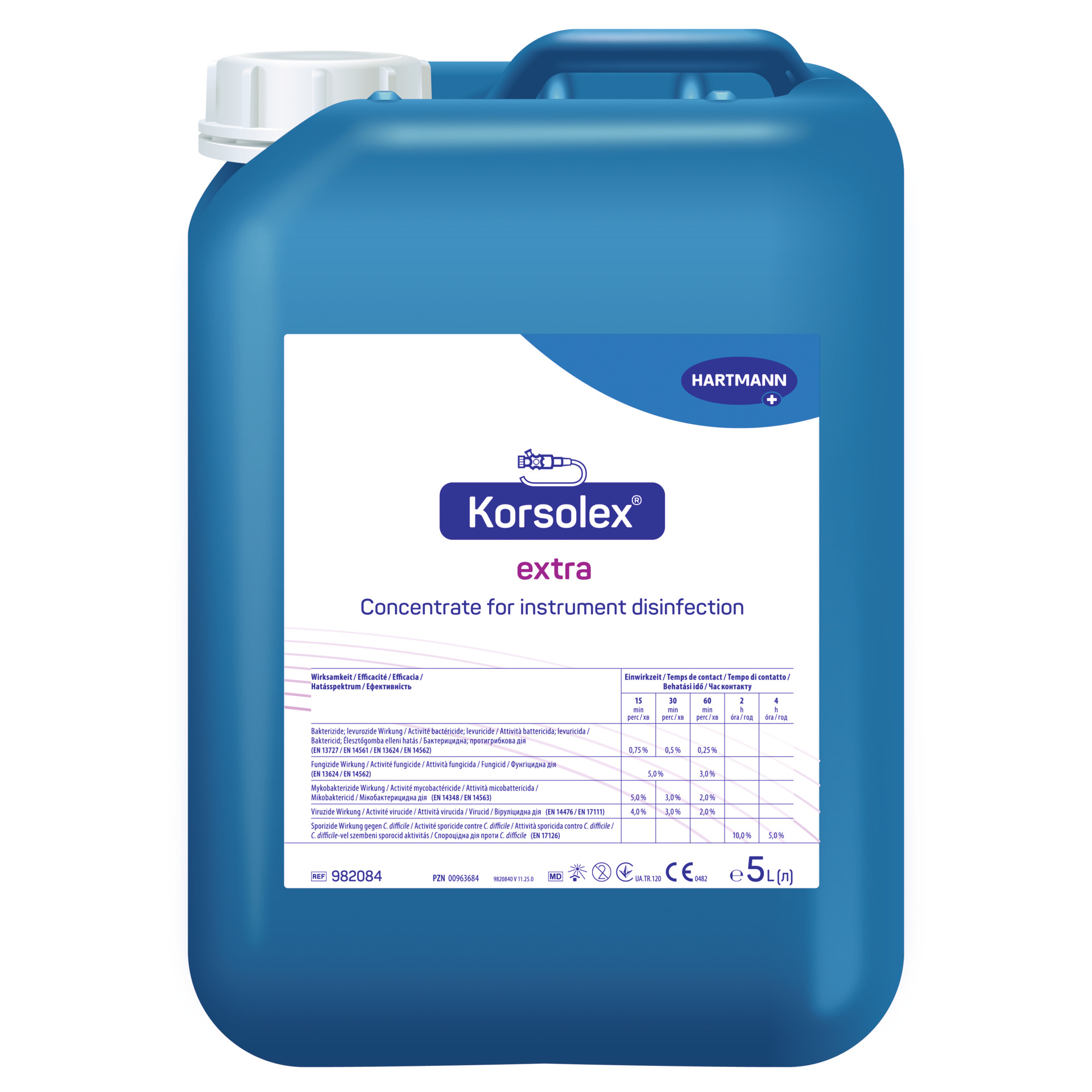 Hartmann Korsolex extra - Aldehydisches Desinfektionsmittel