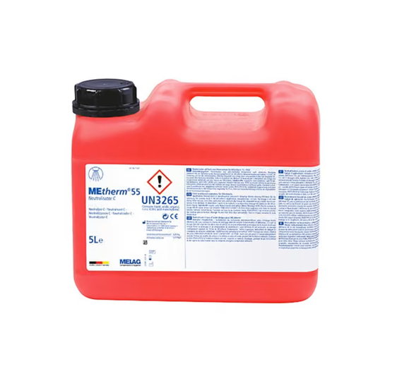 MEtherm 55 C - Neutralisator auf Zitronensäurebasis, maschinelle Instrumentenaufbereitung