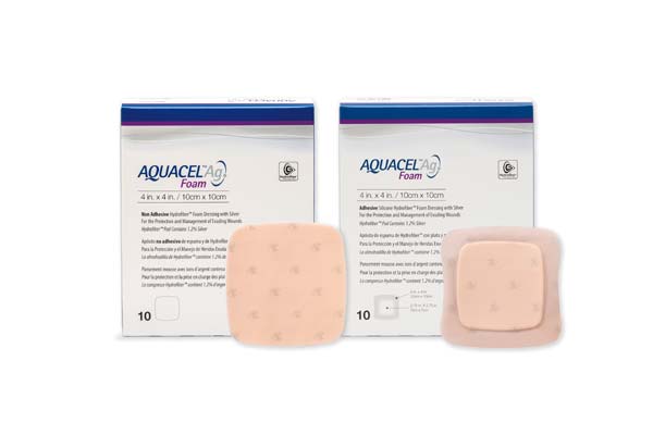 Aquacel Ag Foam - Antimikrobieller Schaumverband, mit Silber angereichert