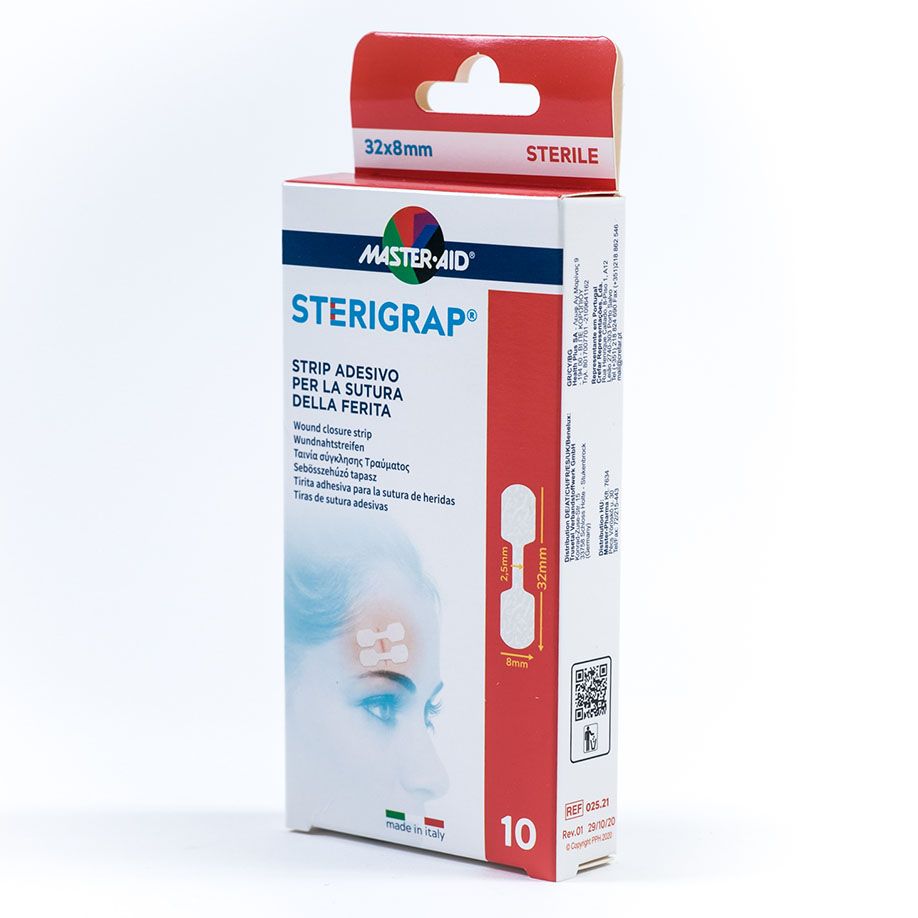 Sterigrap Wundnahtstreifen, steril - Sichere Wundadaption bei Schnitt-, Platz-, Risswunden