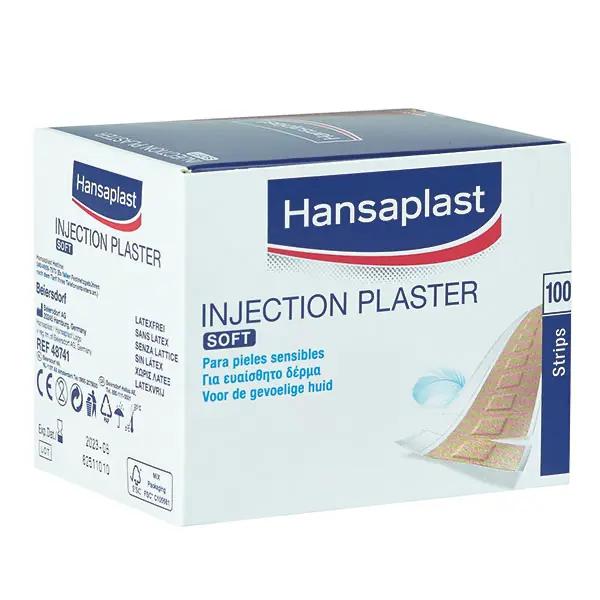 Hansaplast Soft Injektionspflaster - Wundschnellverband nach Injektionen, Blutabnahmen etc
