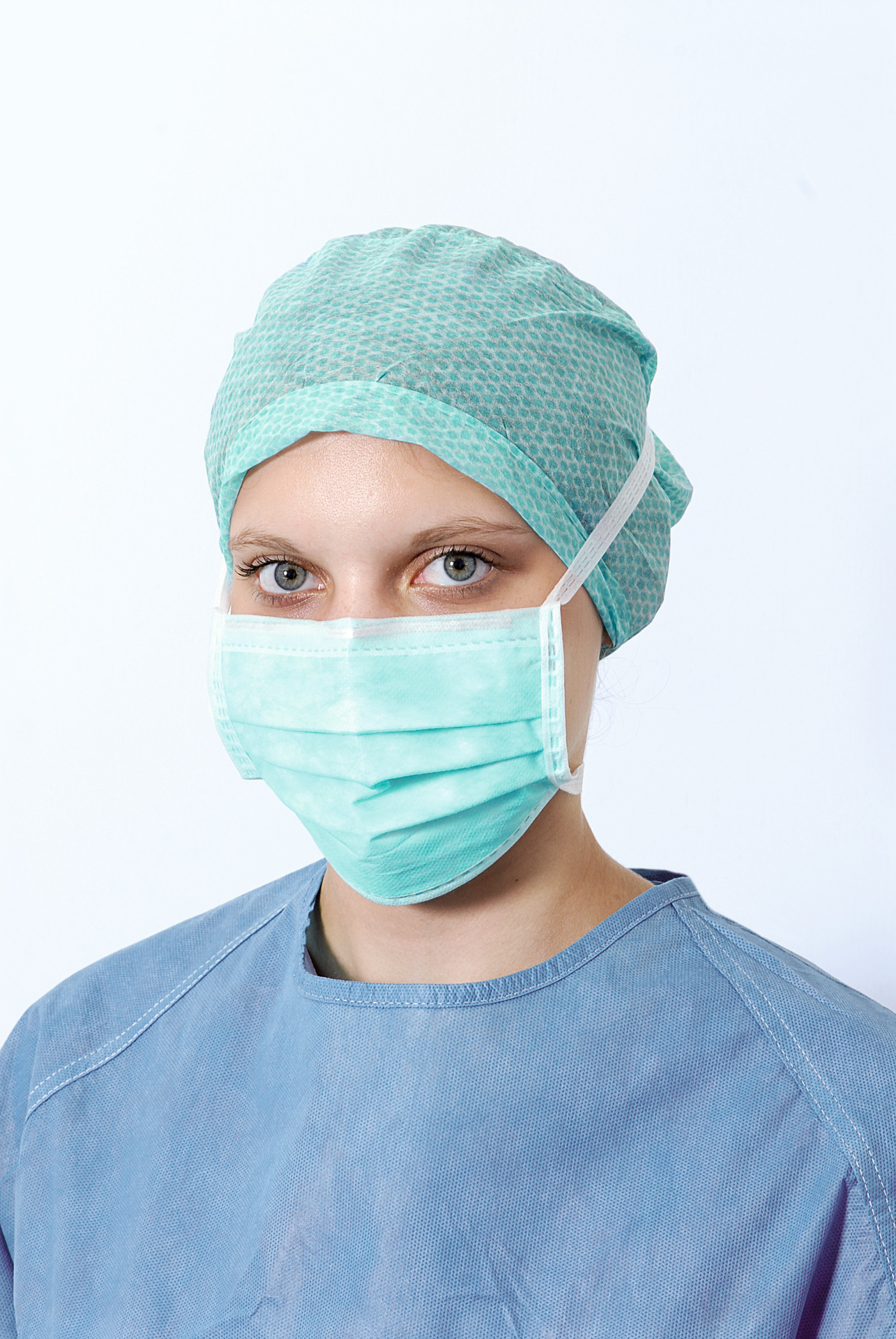 Hartmann Foliodress Mask Comfort Senso - Chirurgische Gesichtsmaske in grün