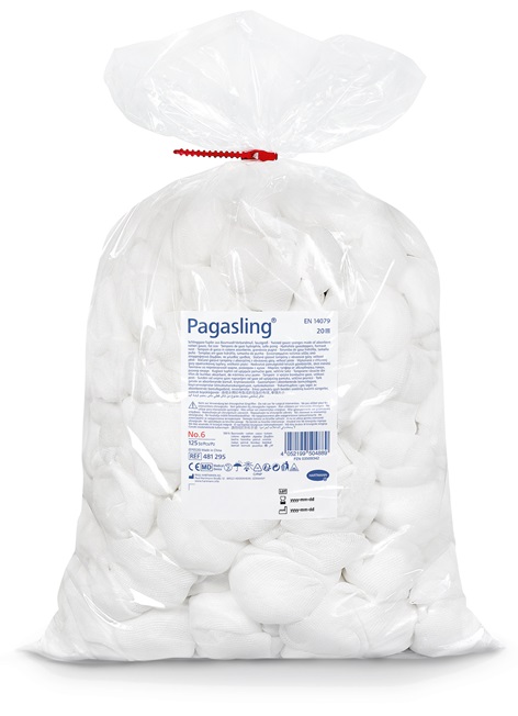 Pagasling Schlinggazetupfer -  aus reinem Verbandmull, steril/unsteril, 20-fädig